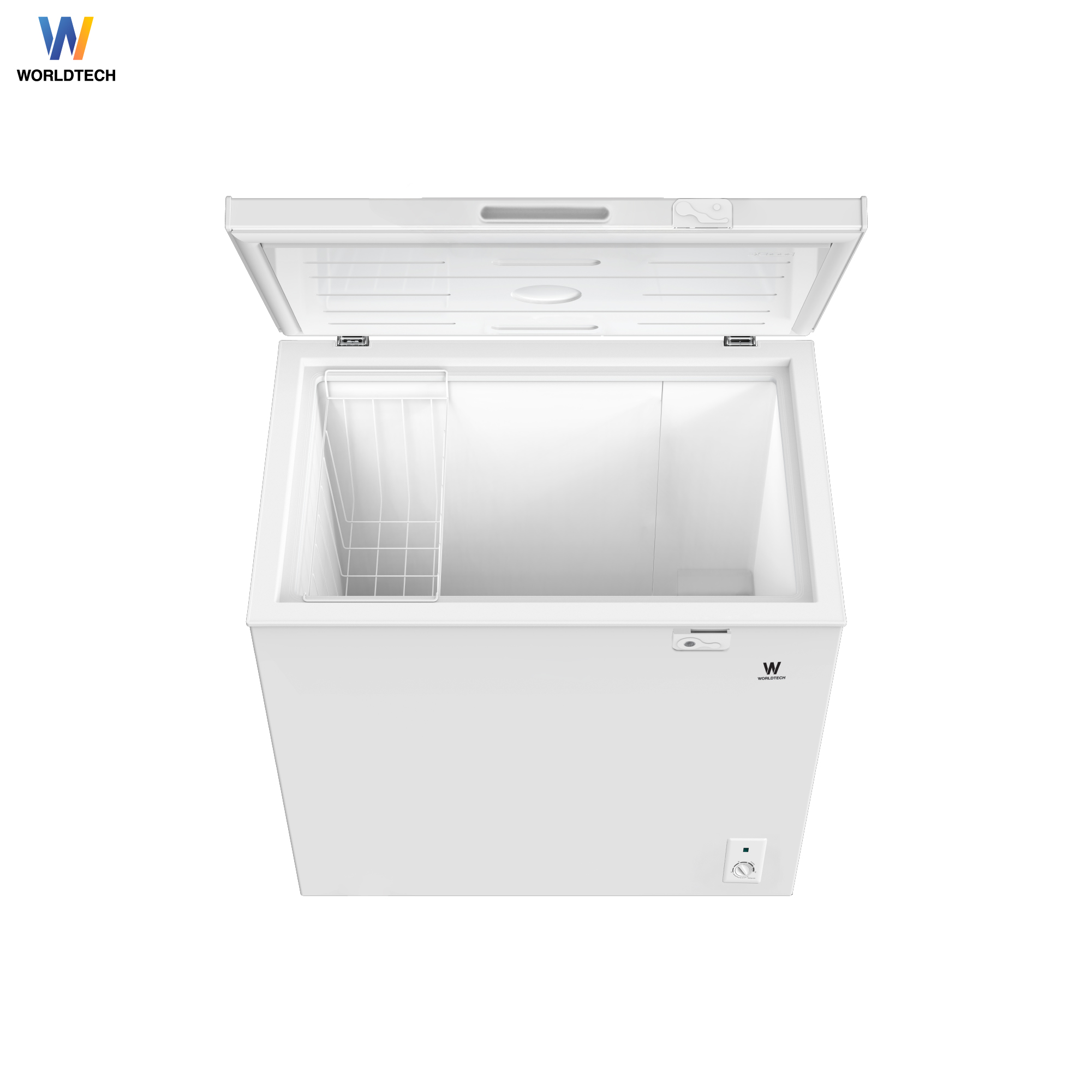  ตู้แช่ 2 ระบบ WORLDTECH รุ่น WT-FZ200 ขนาด 7 คิว ความจุ 199 ลิตร สีขาว_1